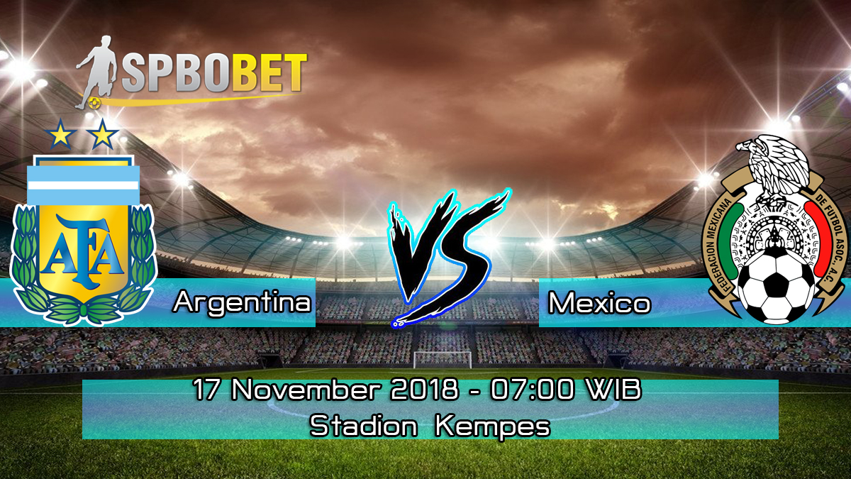 Prediksi Skor Pertandingan Argentina Vs Mexico 17 November 2018